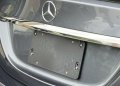 Rear Bumper License Plate Holder Bracket For Mercedes Benz Gla Class 2014 2024 Abs Plastic Tag Mount Kit With Bolts 6 In X 12