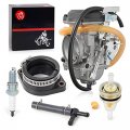 Carburetor And Intake Manifold 1987-2007 For Kawasaki Klr650 Klr 650 Carb