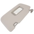 Sun Visor Fit 2008-2014 For Subaru Impreza Without Sunroof Left Driver Side Gray