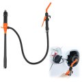 Portable Power Battery Pump Upgraded Hand Fuel Transfer For Gas Water And Diesel With Extra-long Hose 