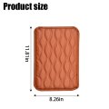 Auceli Car Center Console Pad Pu Leather Auto Armrest Storage Box Mat Waterproof Vehicle Cover Cushion Protector Interior
