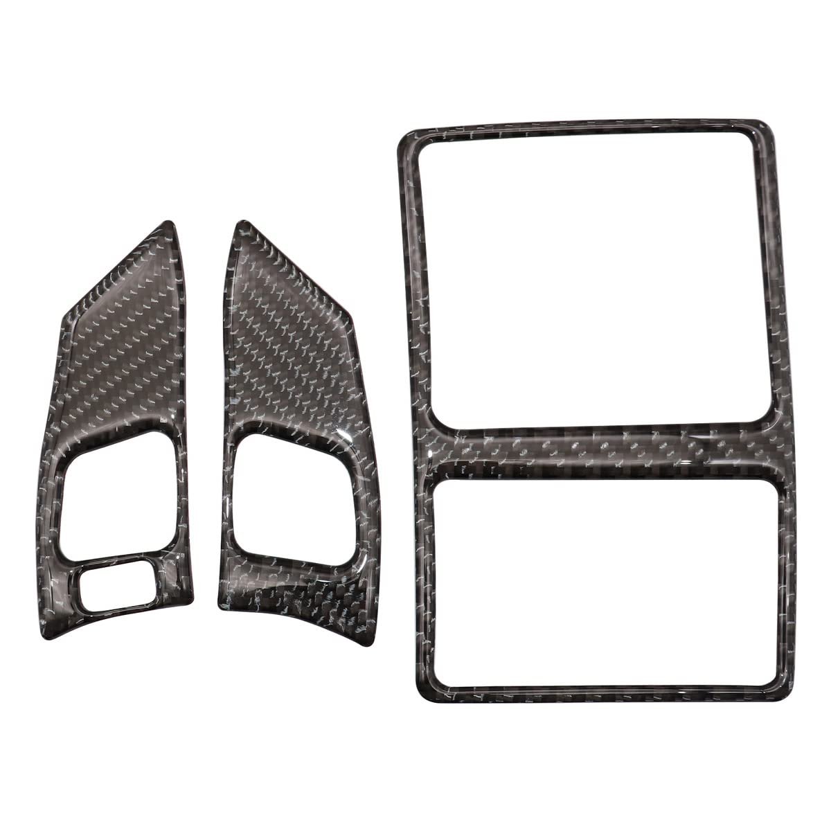 12pcs Carbon Fiber Interior Full Cover Trim For Lexus Is250 Is350 2007 2008 2009 2010 2011 2012