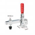 Uxcell 2 Pcs Hand Tool Vertical Toggle Clip Quick Release Clamp 500 Lbs 227kg Holding Capacity