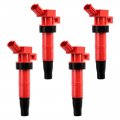 Ignition Coil Pack Set Of 4 Uf611 For 2 0 L4 Hyundai Santa Fe Sonata Kia Tucson Forte Koup Optima 2009 2010 2011 2012 2013 2014 