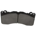 Front D1792 Semi-metal 4pcs W Hardware Disc Brake Pad Set