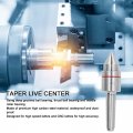 Jeanoko Taper Live Center Mt2 Waterproof Strong For Cnc Lathe Optical Punch Heavy Duty Tailstock Woodturning And Wood Lathes
