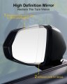 Ocpty Towing Mirror Glass Fit For 1988-1998 Chevy For Gmc C1500 K1500 1988-2000 C2500 K2500 K3500 Manual Adjustmet Left Side