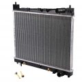 Aluminum Radiator Complete For 2000 2001 2002 2003 2004 2005 Toyota Echo