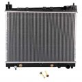 Aluminum Radiator Complete For 2000 2001 2002 2003 2004 2005 Toyota Echo