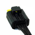 1 X Female Connector Harness Sicma Repair Plug Fci Sensor Fiat 5-way 