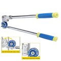 L-home Pipe Bender 3 8 Tubes Heavy Duty Tubing Bender 180a Benders Roller Manual Hvac Copper Tool For Aluminum Brass Steel