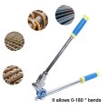 L-home Pipe Bender 3 8 Tubes Heavy Duty Tubing Bender 180a Benders Roller Manual Hvac Copper Tool For Aluminum Brass Steel