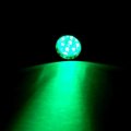 Hqrp Pocket Size Powerful Green Light Flashlight With 9 Leds For Navigation Night Walking Fishing