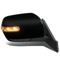 Ma1321211 Factory Style Passenger Right Side Mirror Manual Folding Power Adjust Turn Signal For Mazda 5 12-17 Paint To Match 
