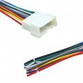 Uxcell Dc 12v 16 Pin Car Female Dvd Radio Wire Harness Adapter Connector For Hyundai