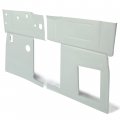 Kuafu Steel Floor Pan Compatible With 1947-1954 Chevrolet First Series Gmc Pick-up Panel Truck Galvanized Silvery Front Pair