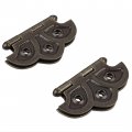 Ua-260-hab Antique Brass Plated Butterfy Hinge 1 Pair Pack Cabinet Cupboard Door Furniture Hardware 