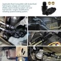 2pcs 5 16 Tube To 6an Male Hardline Fuel Line Adapter Fitting