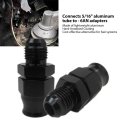 2pcs 5 16 Tube To 6an Male Hardline Fuel Line Adapter Fitting