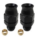 2pcs 5 16 Tube To 6an Male Hardline Fuel Line Adapter Fitting