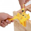 Handheld Woodworking Dowel Jig Wood Drilling Guide With 3 Drill Bits 6mm 8mm 10mm Tools