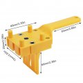 Handheld Woodworking Dowel Jig Wood Drilling Guide With 3 Drill Bits 6mm 8mm 10mm Tools
