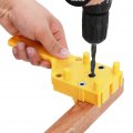 Handheld Woodworking Dowel Jig Wood Drilling Guide With 3 Drill Bits 6mm 8mm 10mm Tools