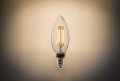 Feit Electric 60-watt Equivalent B10 Led Light Bulb Dimmable Enhance Glass Candelabra Filament 500 Lumens 13 Yrs Lifetime 5000k