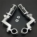 1 5 Skull Rider Foot Pegs Clamps For Honda Vt750 Vt1100 Vtx1300 Vtx1800 Magna