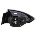 Fits 07-09 Mazda Mazda3 Sedan Left Driver Tail Lamp Assembly Quarter Mounted 