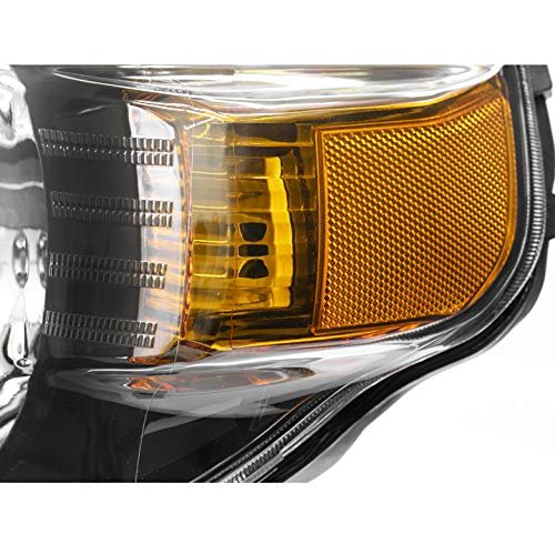 Headlight Headlamp Lamp Black Driver Side For 2010-2013 Toyota 4runner