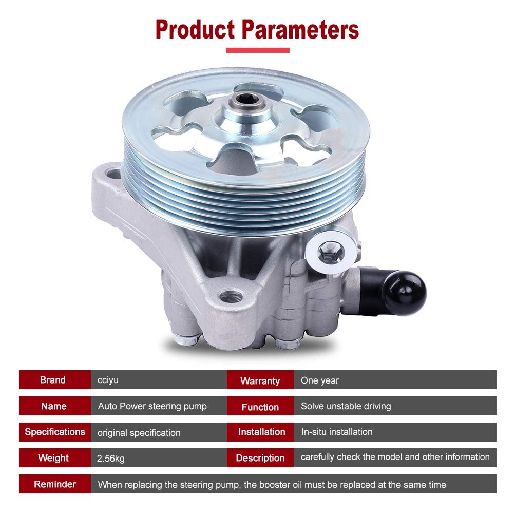 Power Steering Pump With Pulley 21-5495 Assist