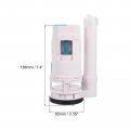 Uxcell Toilet Flush Valves 188mm 7 4 Length Dual One Piece Push Button Bottom Inlet Fill Valve Replacement Parts White