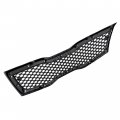 Hecasa Front Upper Bumper Grill Compatible With 2014-2015 Kia Optima 863502t500 Grille Plastic Abs Chrome Black Silvery