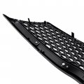 Hecasa Front Upper Bumper Grill Compatible With 2014-2015 Kia Optima 863502t500 Grille Plastic Abs Chrome Black Silvery