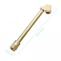Doitool 1 Set Air Clamp Kit Chuck With Pressure Gauge Tire Inflator Attachment Dual Head Ball Joints Nozzle For Compressor