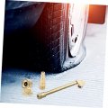 Doitool 1 Set Air Clamp Kit Chuck With Pressure Gauge Tire Inflator Attachment Dual Head Ball Joints Nozzle For Compressor