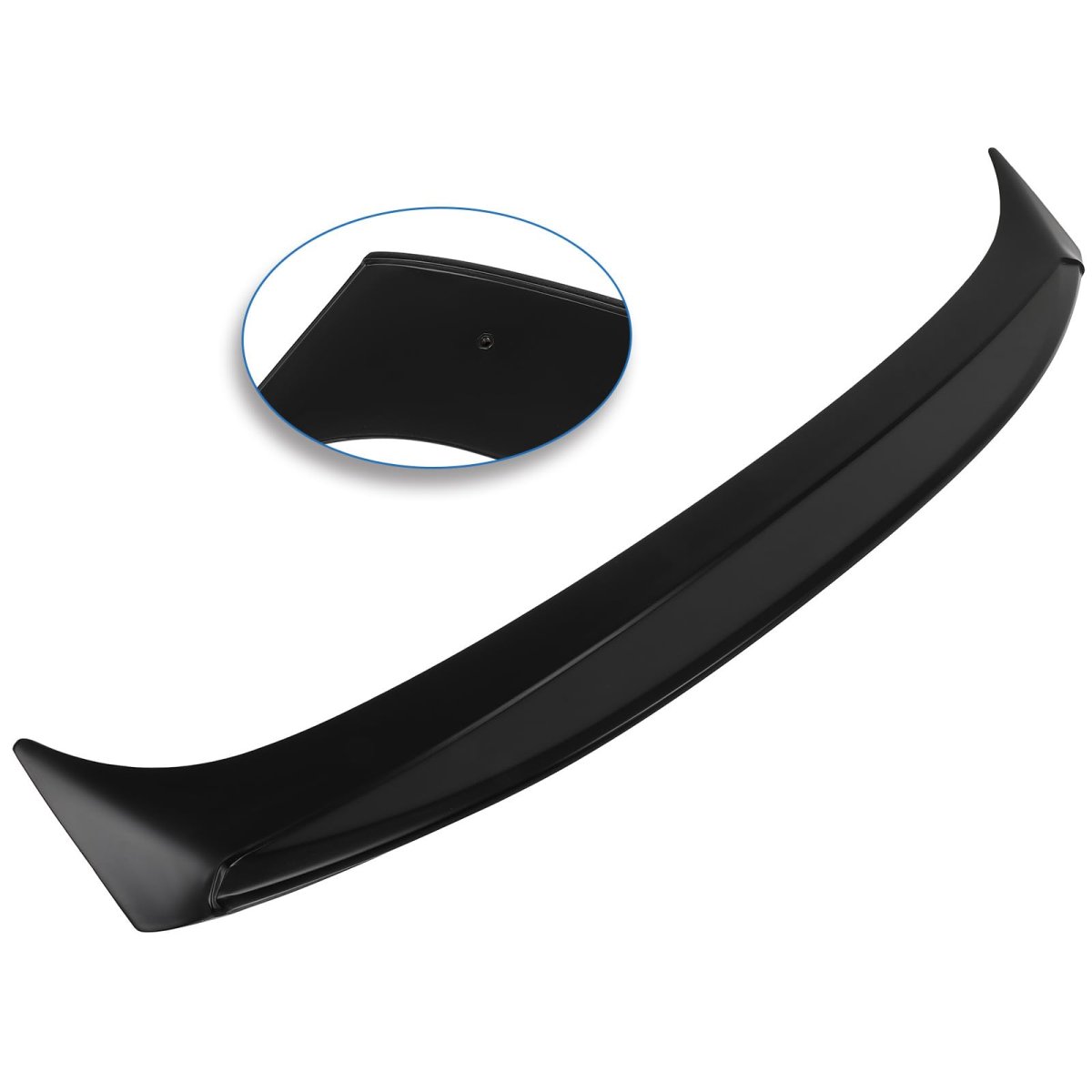 Rear Roof Spoiler For Toyota Venza 2021 2023 Matte Black Abs Window Wing Aerodynamic Racing Design Improved Stability And