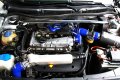 Automotive Silicone Hose Coupler U-shape 180-deg Elbow Id 1 5 38mm Center Line Length 4 114mm Wall Gauge 0 16 4mm 3-ply Blue 
