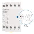 Baomain Ac Contactor 40a Coil 4 Pole Normally Open Universal Circuit Control 35mm Din Rail Mount Ce Listed 4no Bct-40 40 220v