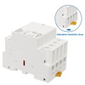 Baomain Ac Contactor 40a Coil 4 Pole Normally Open Universal Circuit Control 35mm Din Rail Mount Ce Listed 4no Bct-40 40 220v