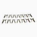Polaris Sportsman 600 700 800 And Ranger 500 Front Differential Roll Cage Spring H Clips 14 Pack