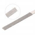 Uxcell 2pcs Flat Diamond Needles File 3mm X 140mm 150 Grit For Metal Glass Wood Stone Grinding Polishing Engraving