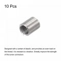Uxcell Wire Thread Inserts 1 4-28 Unf 2 0d 304 Stainless Steel Helical Type Coiled Screw Repair Threaded Sleeve Sheath 10pcs