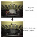 Aramox Oxford Cloth Waterproof Dustproof Winch Cover Capstan Elastic Design Protection Fit For 8 500 A 17 Lbs