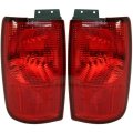 Tail Light Assembly Pair For Lincoln Navigator 1998 1999 2000 2001 2002 Driver And Passenger Side Outer Fo2800169 Fo2801169 