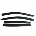 Window Visors For 2013-2018 Toyota Rav4 Acrylic Dark Smoke 4pcs Sun Rain Shade Guard Wind Vent Air Deflector By Ikon 