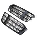 2pcs Fog Light Cover Grill Front Bumper Lower Grille For Audi Rs5 2010 2016 Replace 8t0807681f 8t0807682f