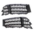 2pcs Fog Light Cover Grill Front Bumper Lower Grille For Audi Rs5 2010 2016 Replace 8t0807681f 8t0807682f