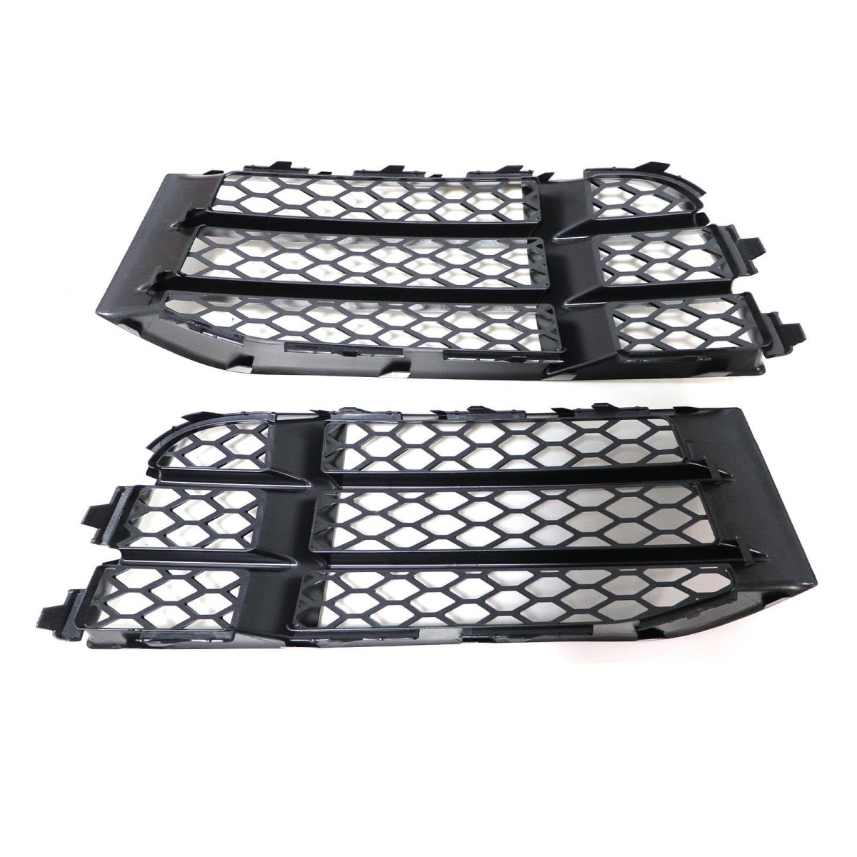 2pcs Fog Light Cover Grill Front Bumper Lower Grille For Audi Rs5 2010 2016 Replace 8t0807681f 8t0807682f